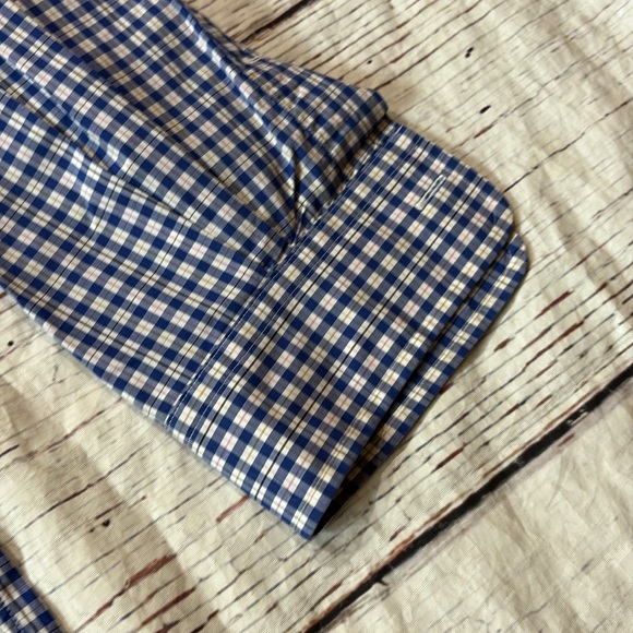 Ralph Lauren Blue Pink Check Button Down Shirt sz 4XLT - Picture 5 of 11